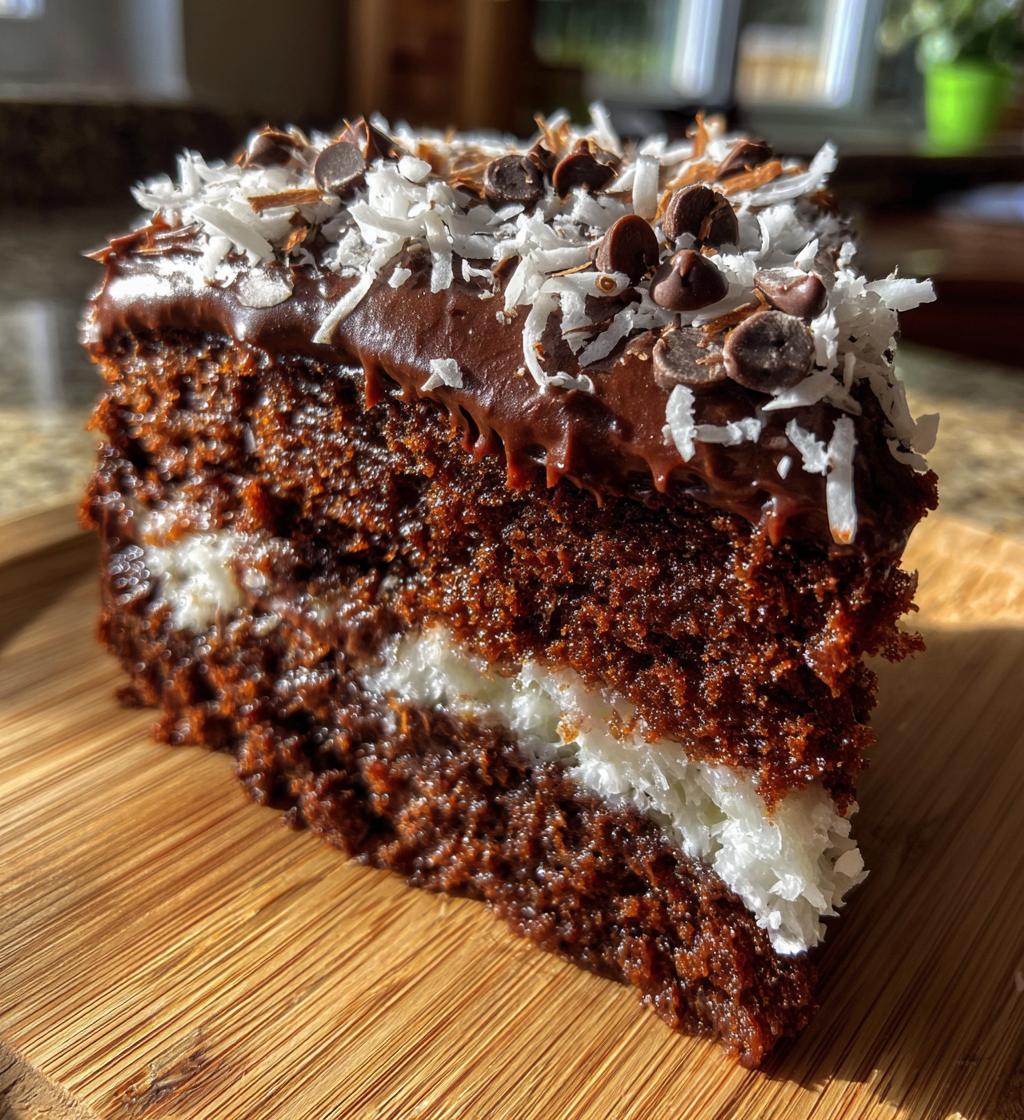mounds poke cake