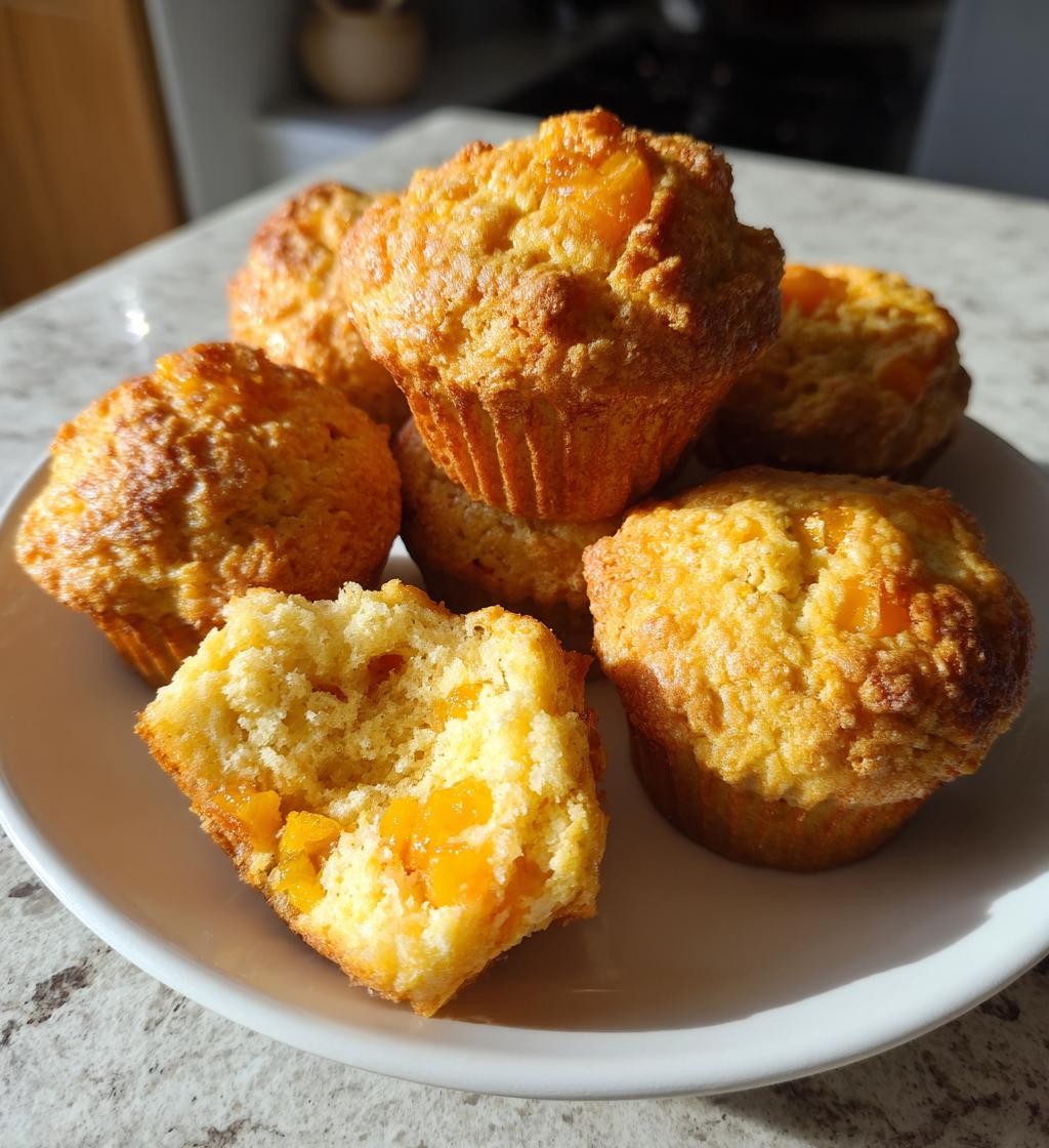 nectarine muffins