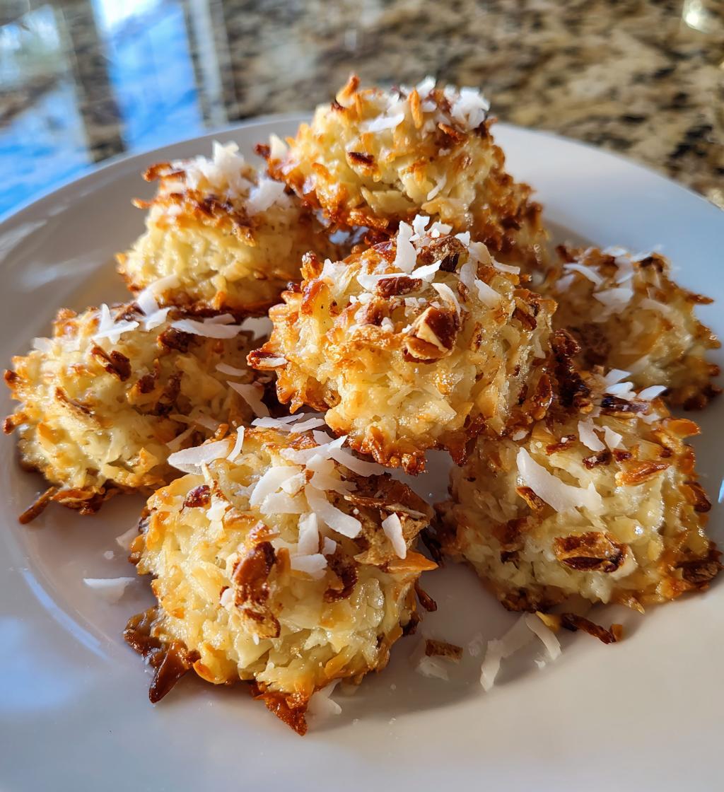no bake coconut praline cookies