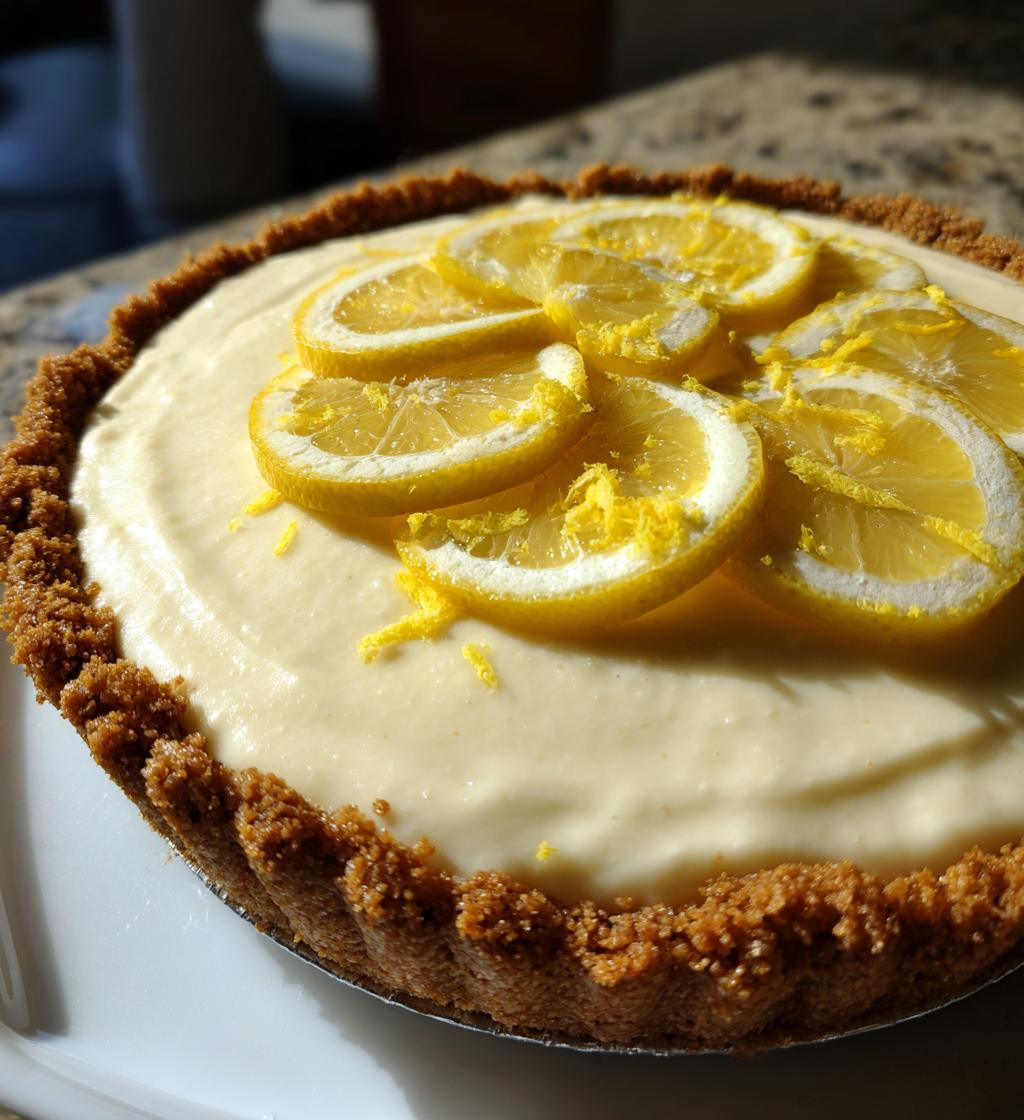 no bake lemonade pie