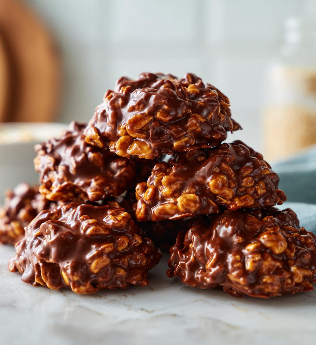 no bake preacher cookies