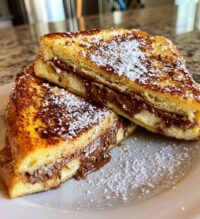 nutella stuffed french toast