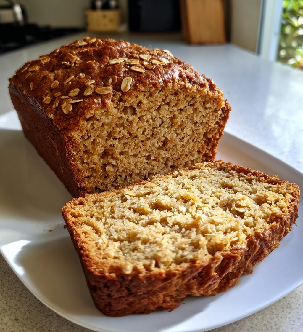 oatmeal peanut butter bread