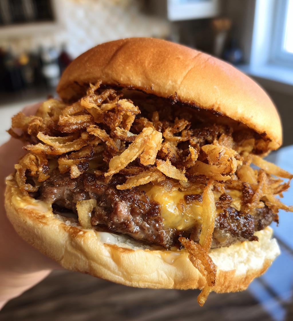 oklahoma fried onion burger