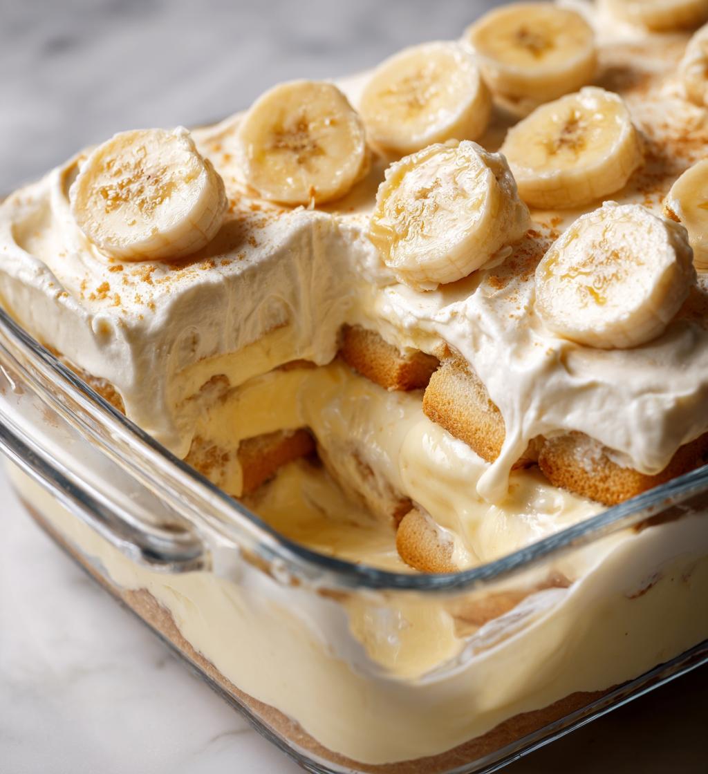 old fashioned banana pudding