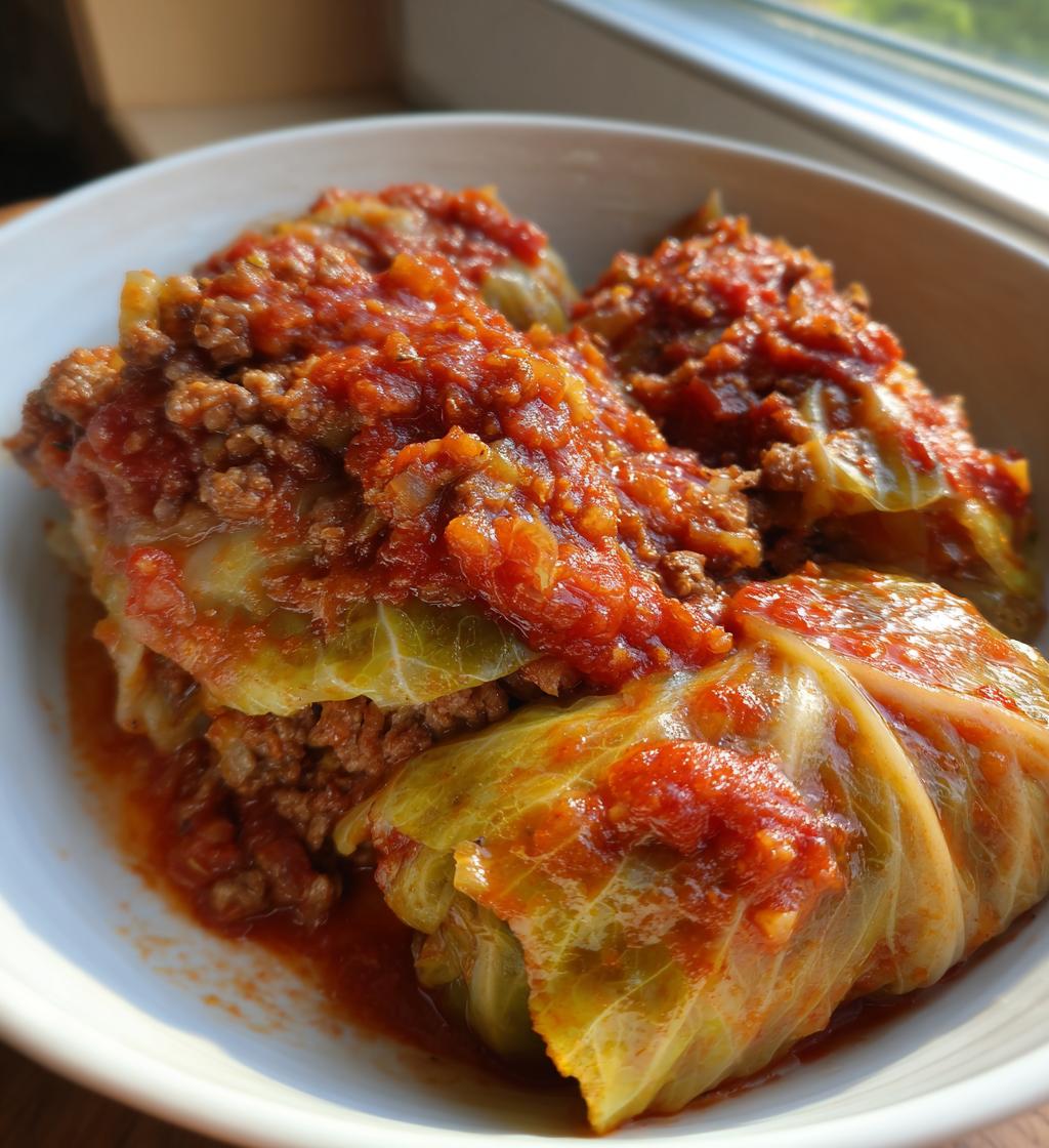 old fashioned stuffed cabbage rolls