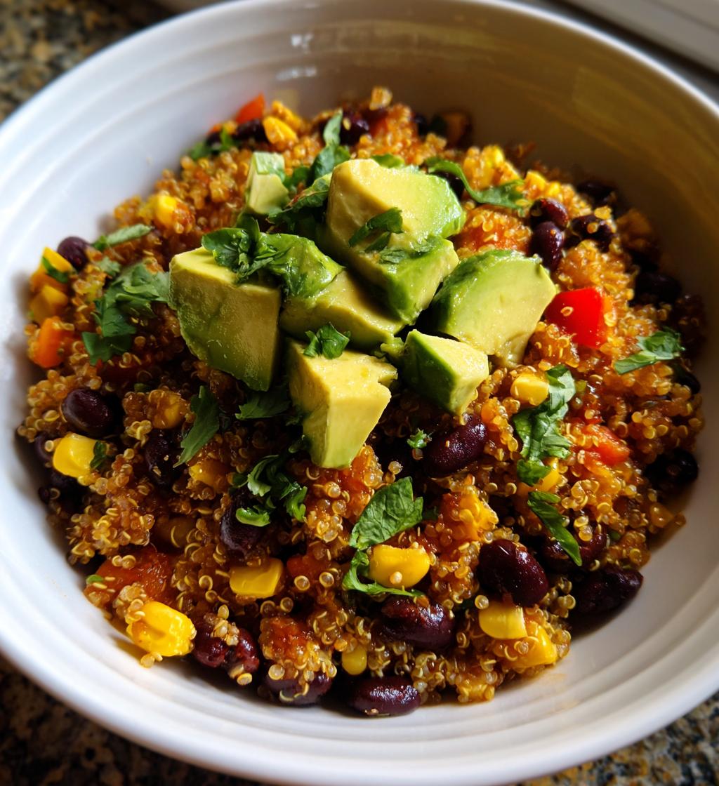 one pan mexican quinoa