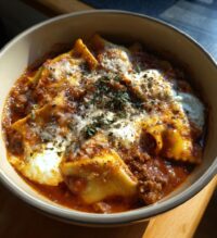 one pot lasagna soup