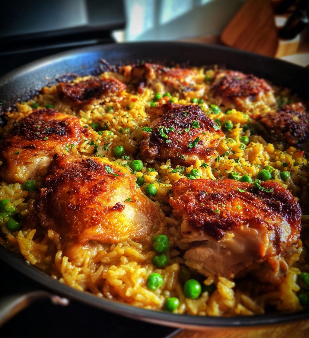oven baked chicken and rice