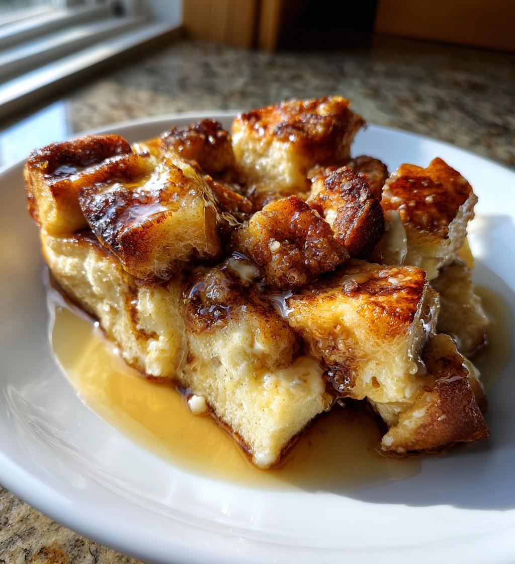 overnight creme brulee french toast bake