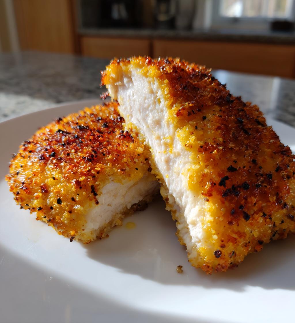 parmesan crusted chicken