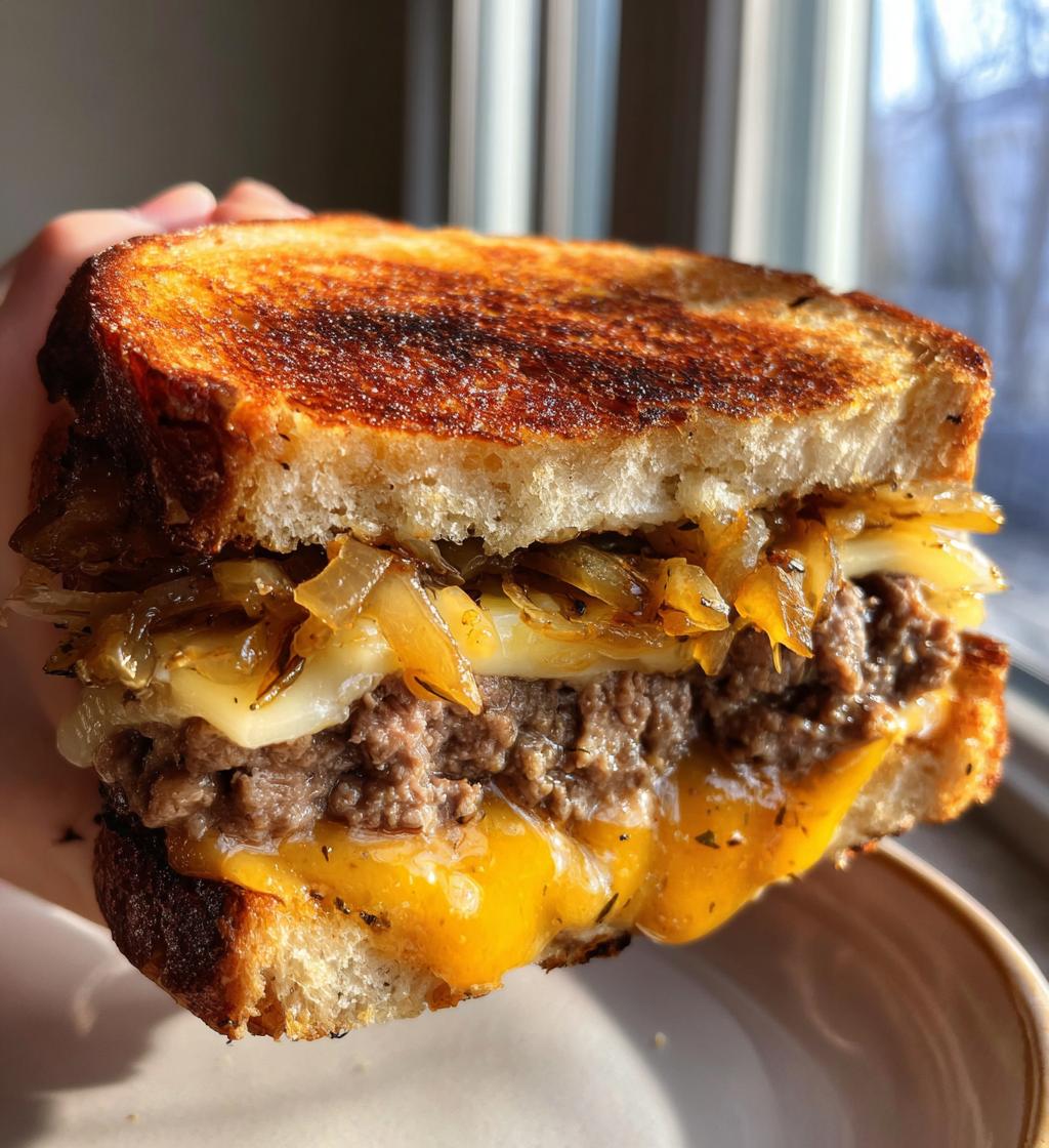 patty melt with secret sauce