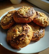 peanut butter hazelnut swirl cookies a nutty and indulgent treat