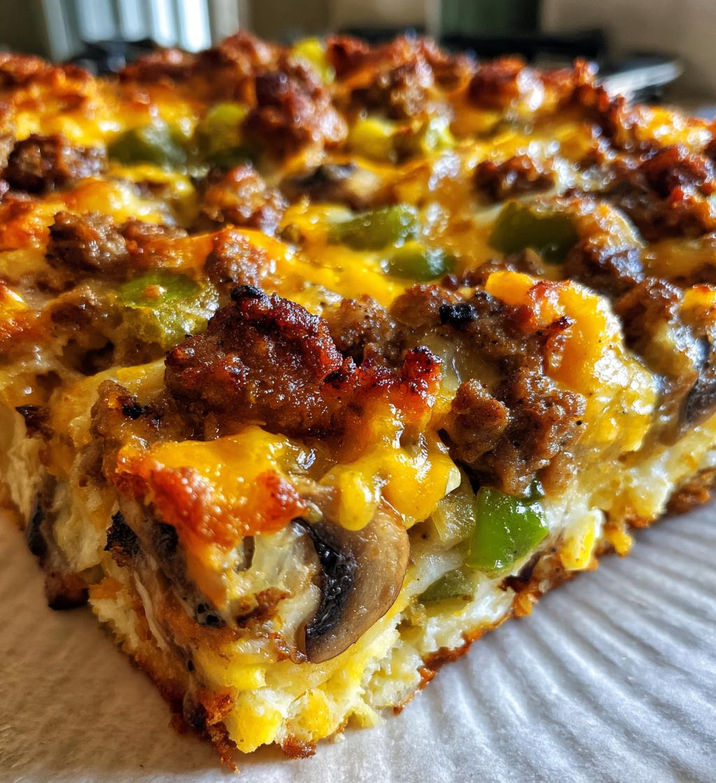 philly cheese steak casserole