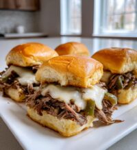 philly cheesesteak sliders