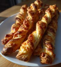puff pastry cheese straws