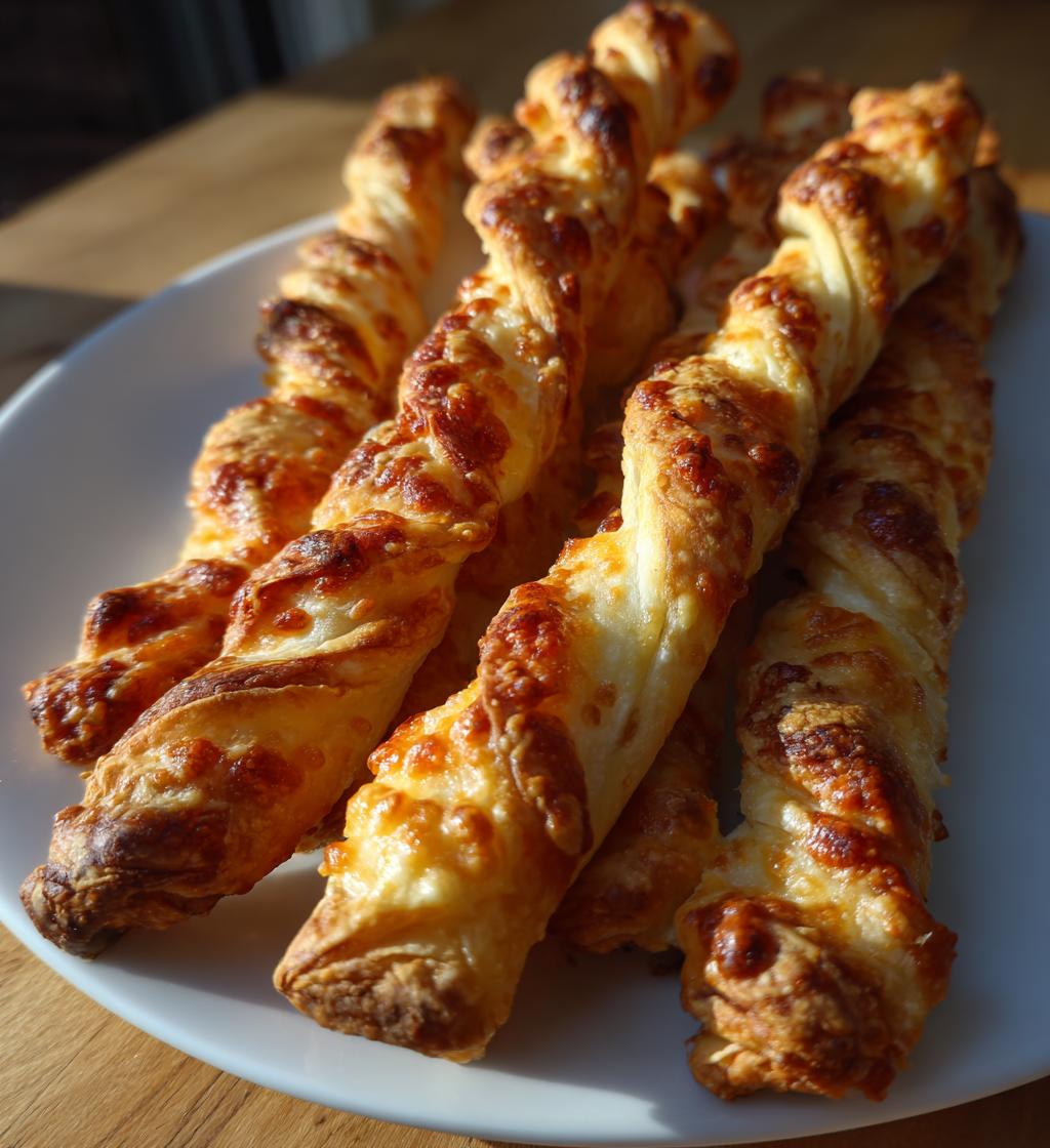 puff pastry cheese straws