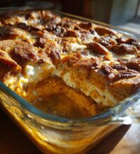 pumpkin pecan bread pudding