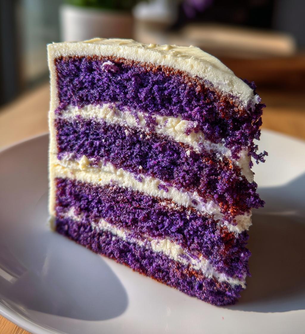 purple velvet cake recipe