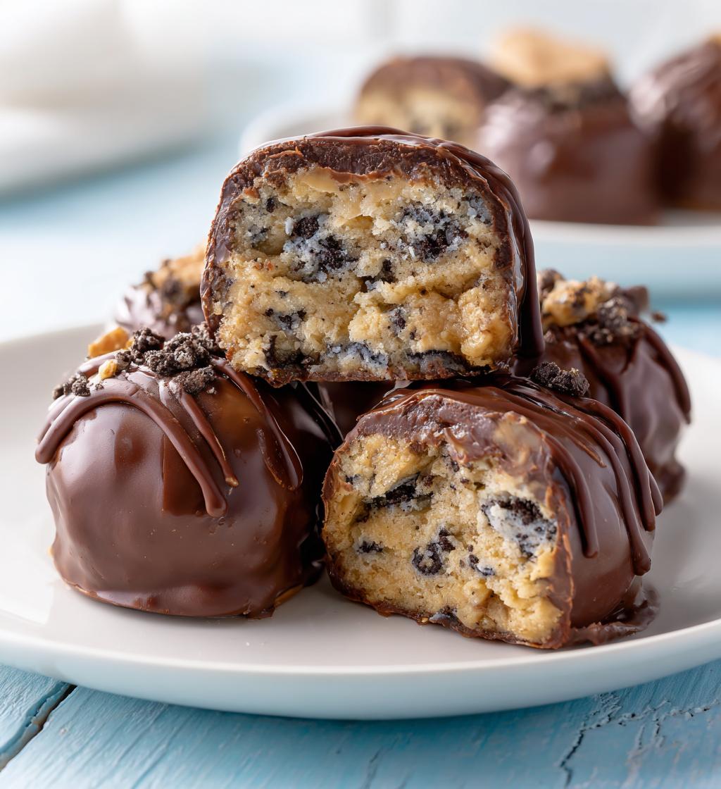 reeses peanut butter oreo truffles