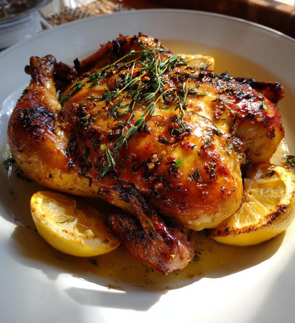 roasted chicken recipe