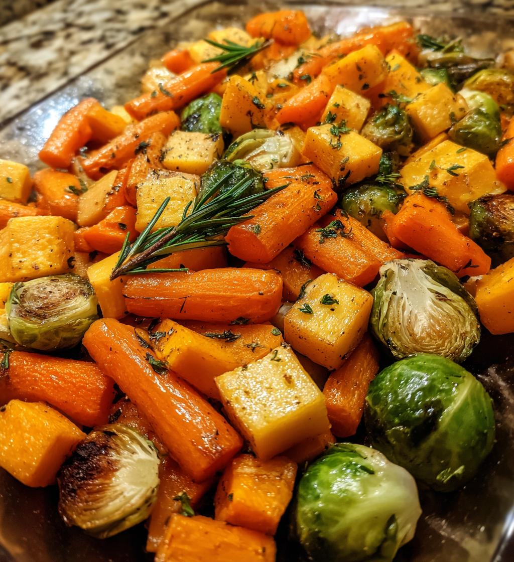 roasted thanksgiving vegetables