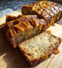 salted caramel banana bread