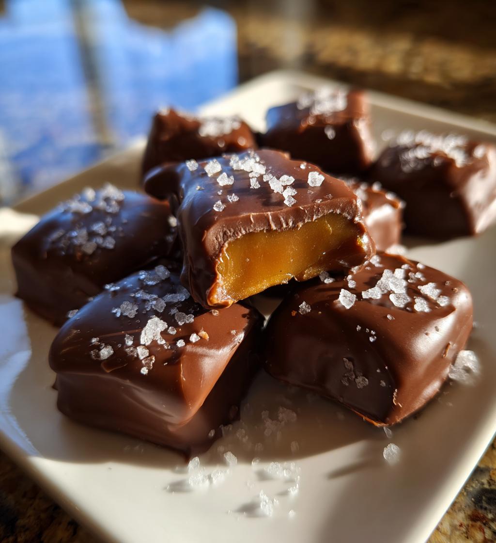 salted caramel bites