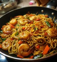 shrimp lo mein