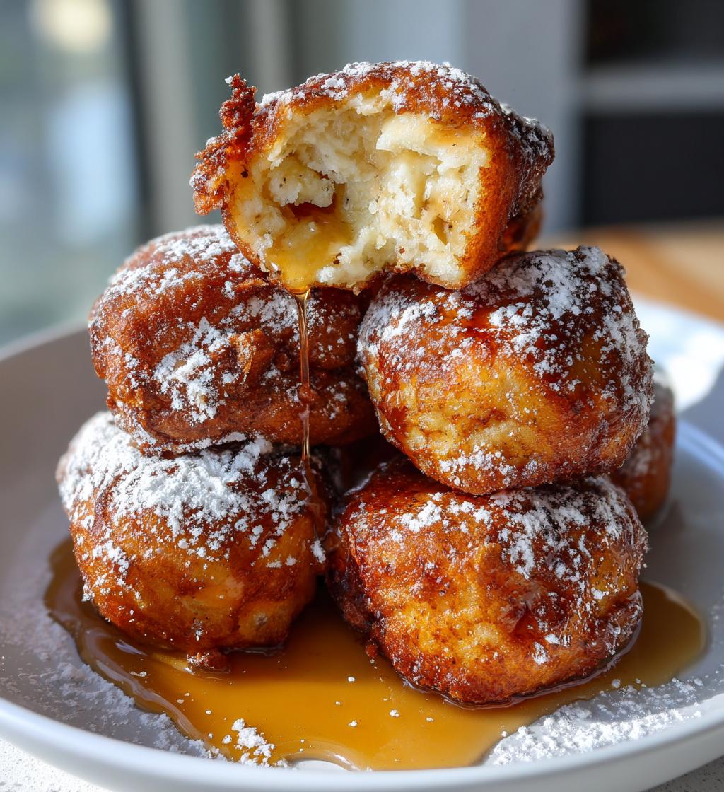skillet banana fritters