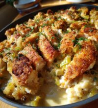 slow cooker chicken and stuffing
