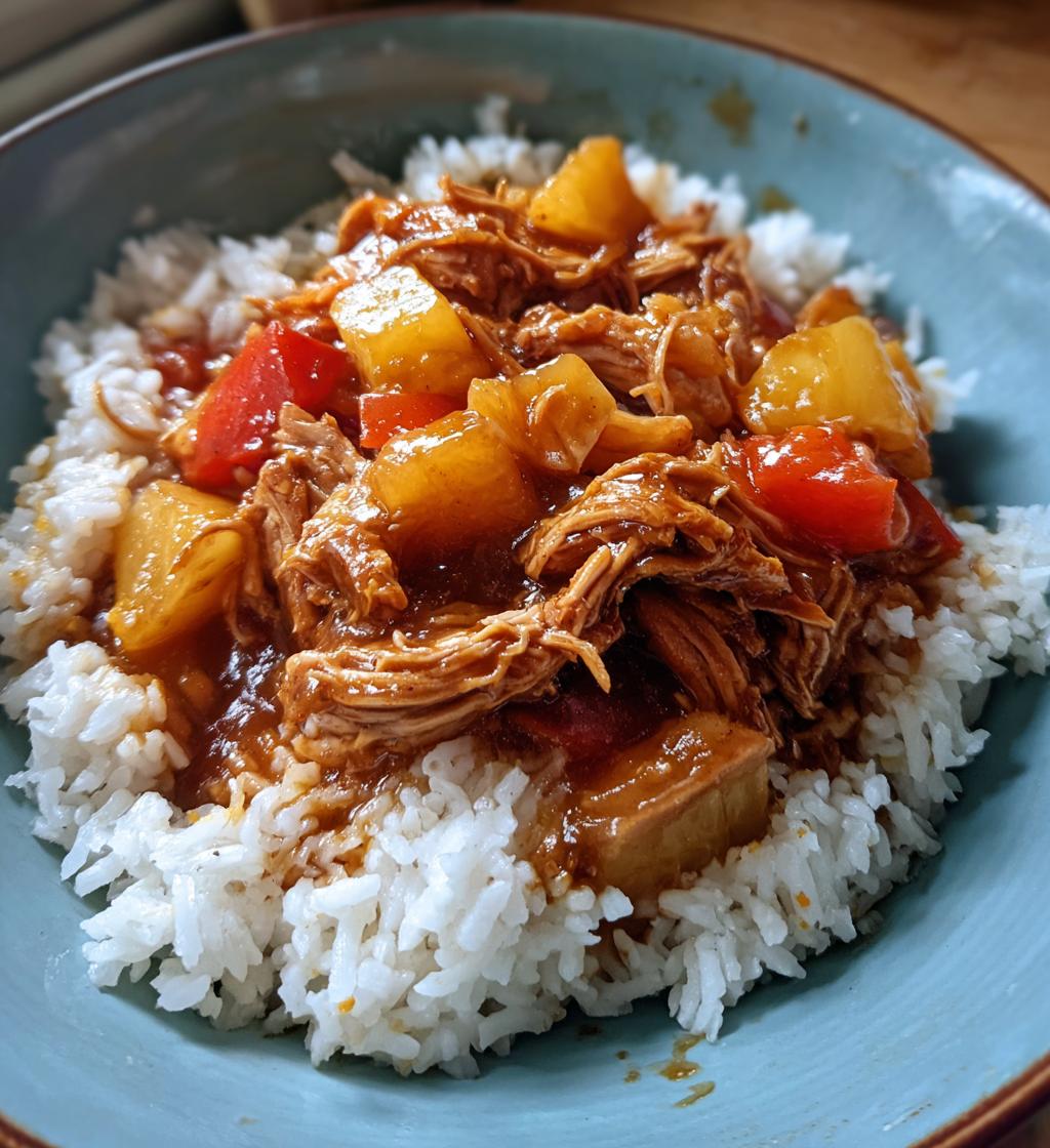 slow cooker hawaiian chicken