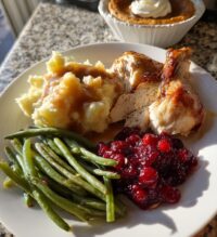 small thanksgiving dinner for four