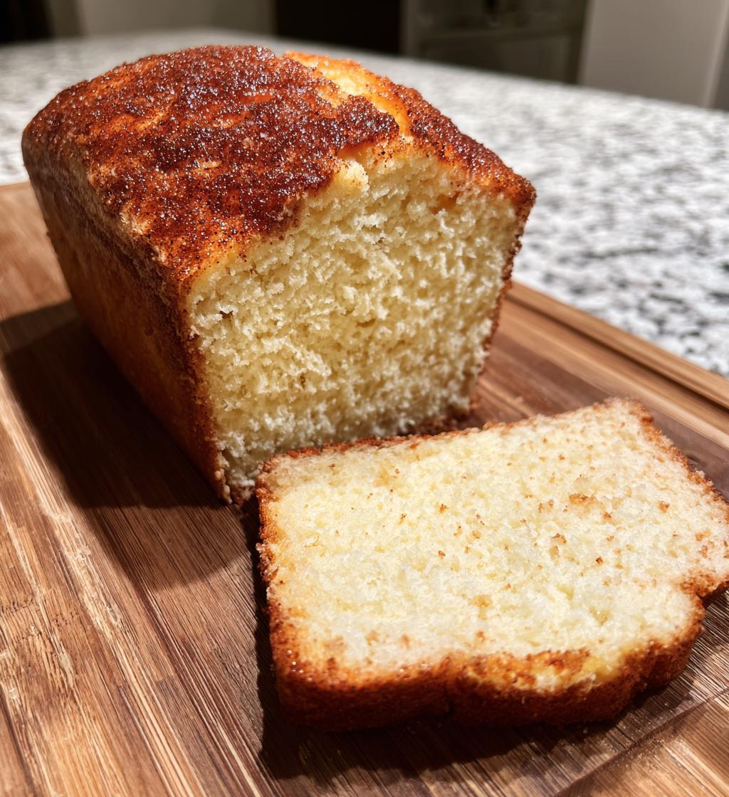 snickerdoodle bread is pure heaven
