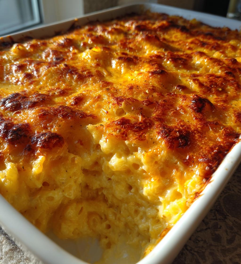 southern baked mac and cheese