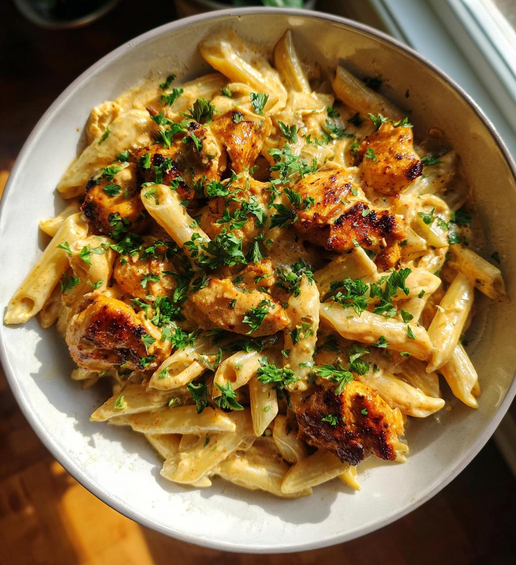 spicy chicken chipotle pasta