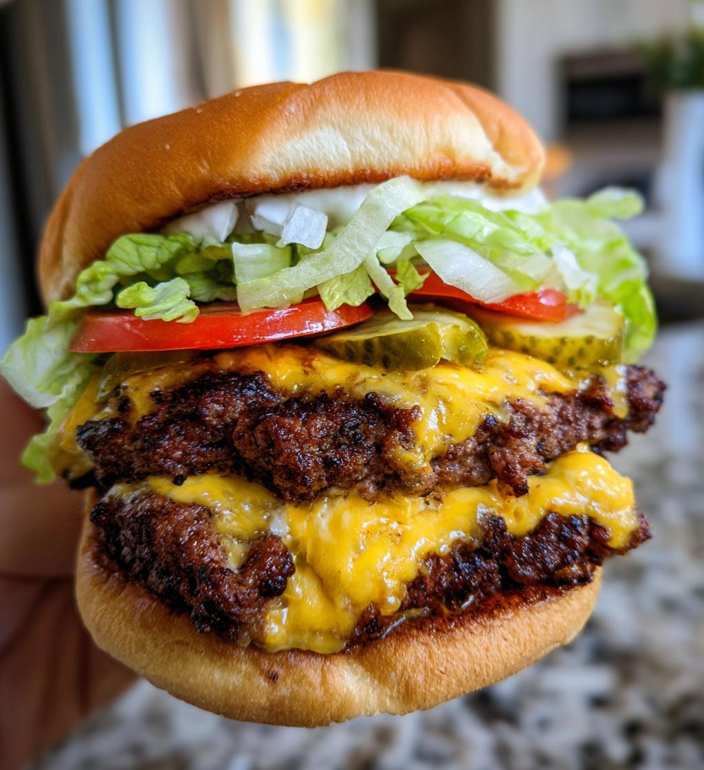 steak and shake garlic double steakburger recipe