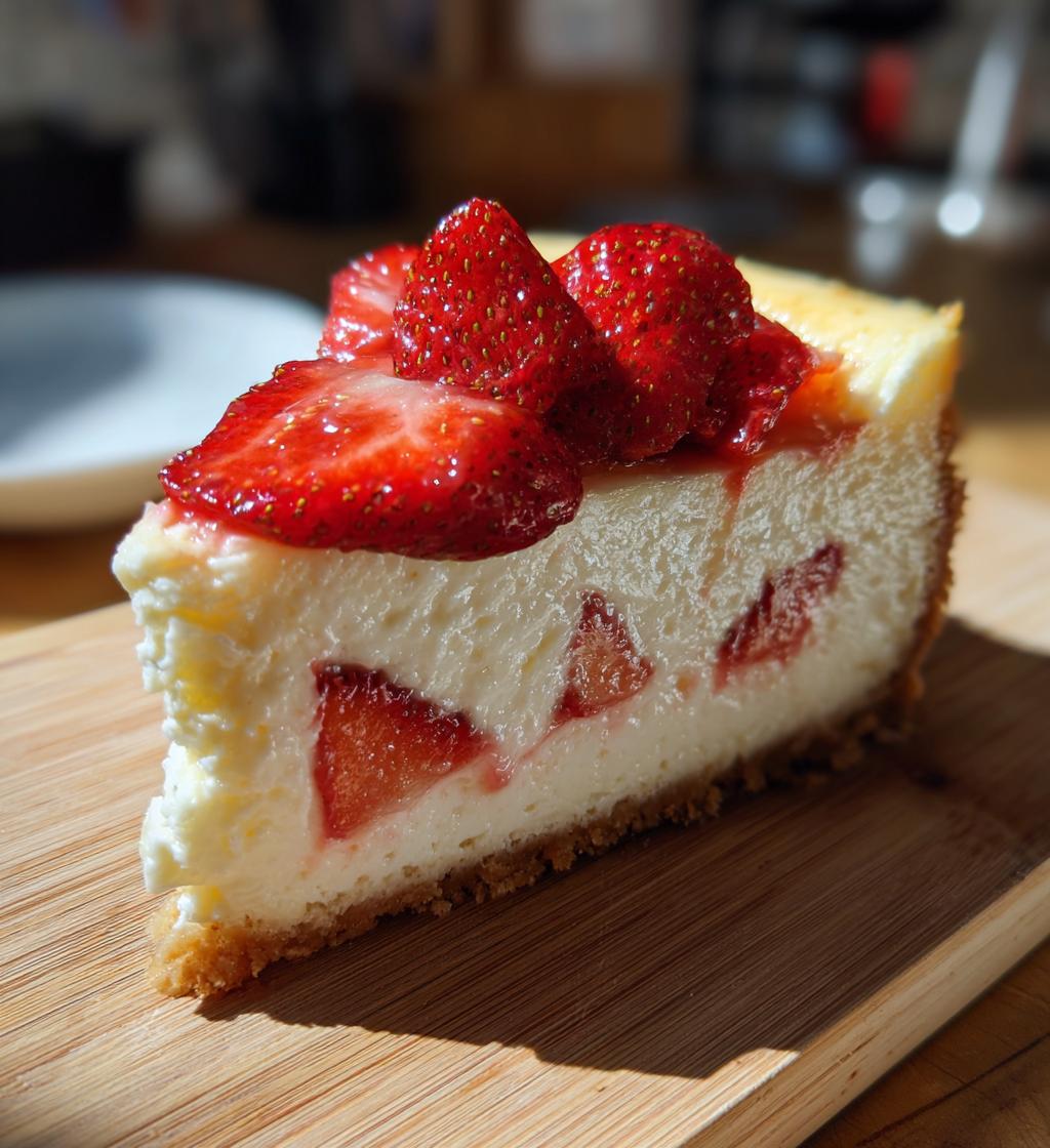 strawberry cheesecake