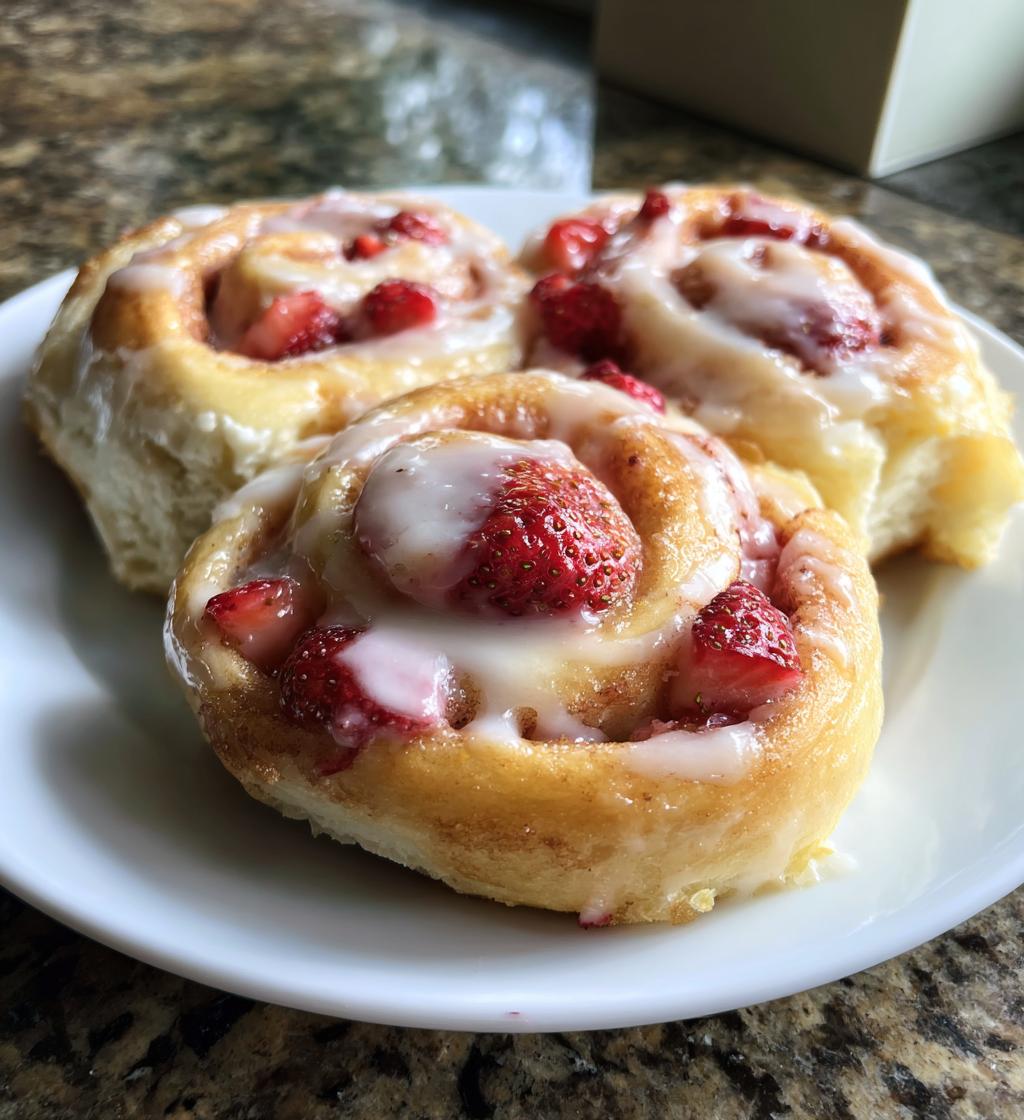 strawberry cream cheese rolls