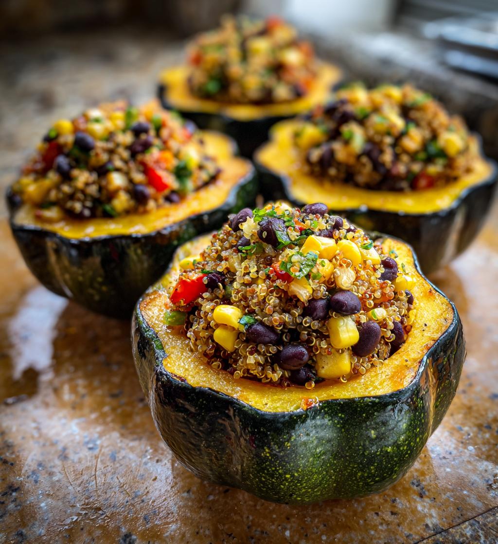stuffed baked acorn squash recipe