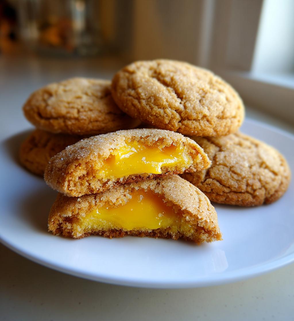 stuffed lemon cookies