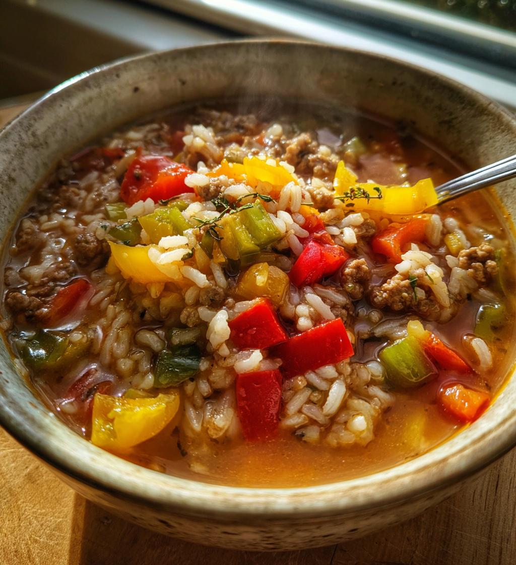 stuffed pepper soup
