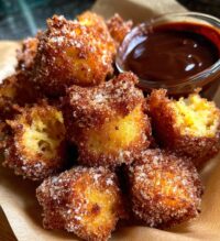 sweet and salty churro bites