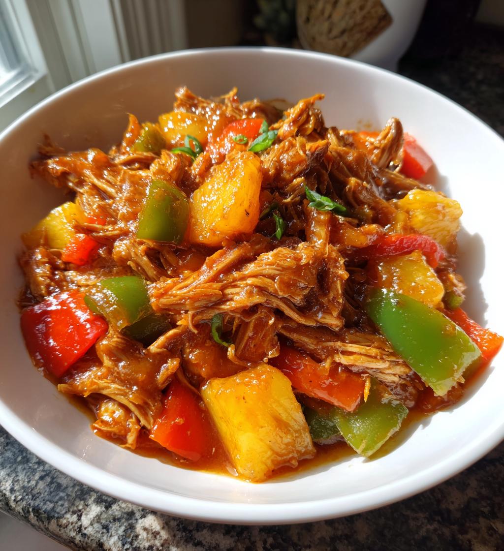 sweet hawaiian crockpot chicken