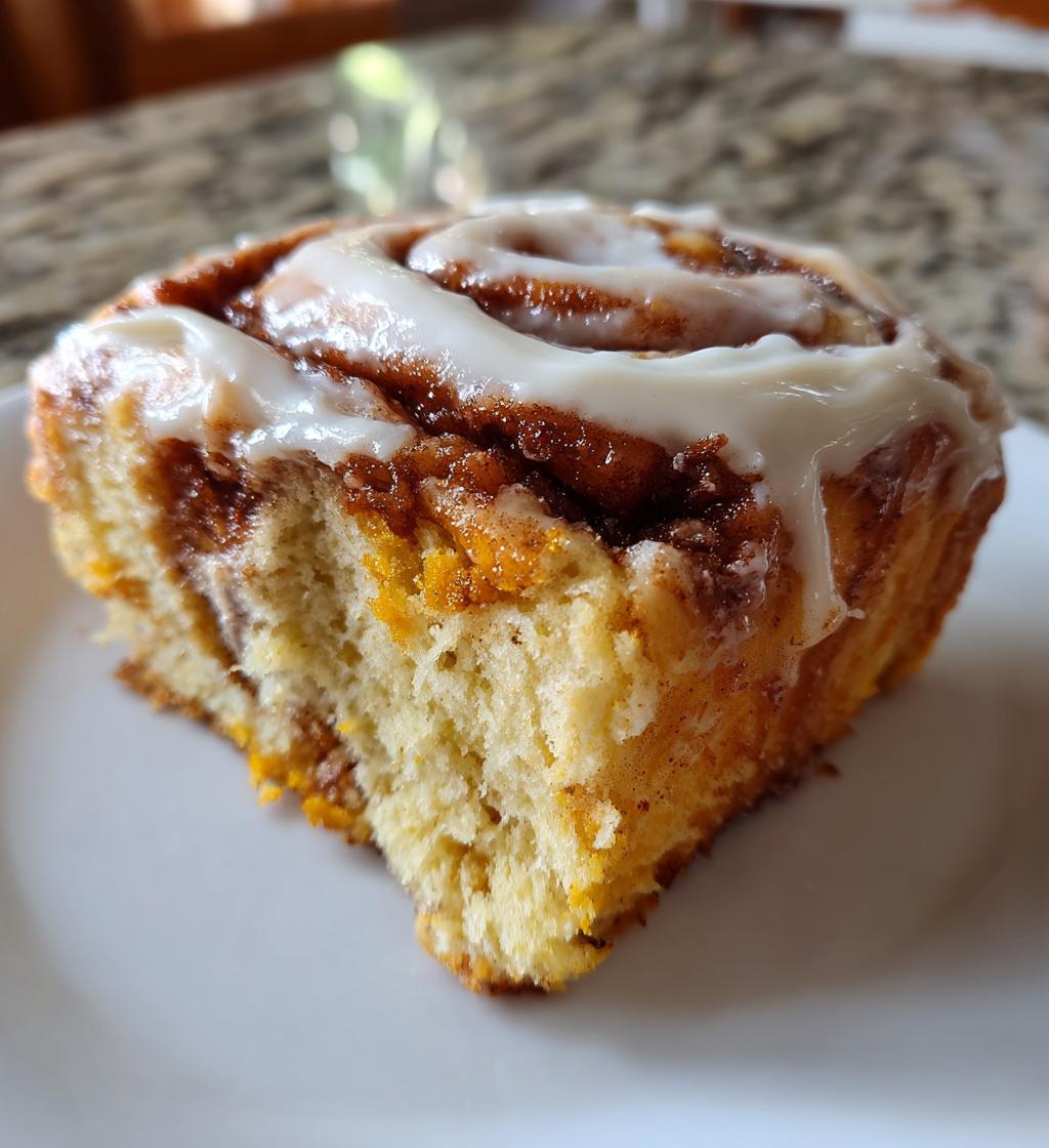 sweet potato cinnamon roll cake