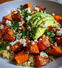 sweet potato quinoa bowls