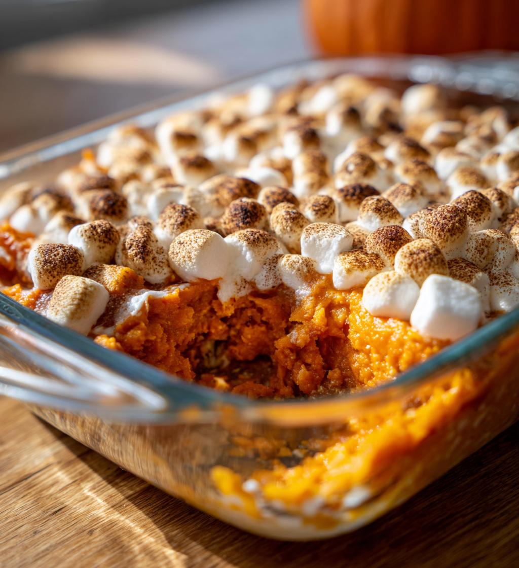 sweet potato thanksgiving dish