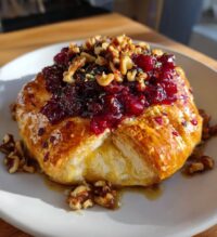 thanksgiving baked brie