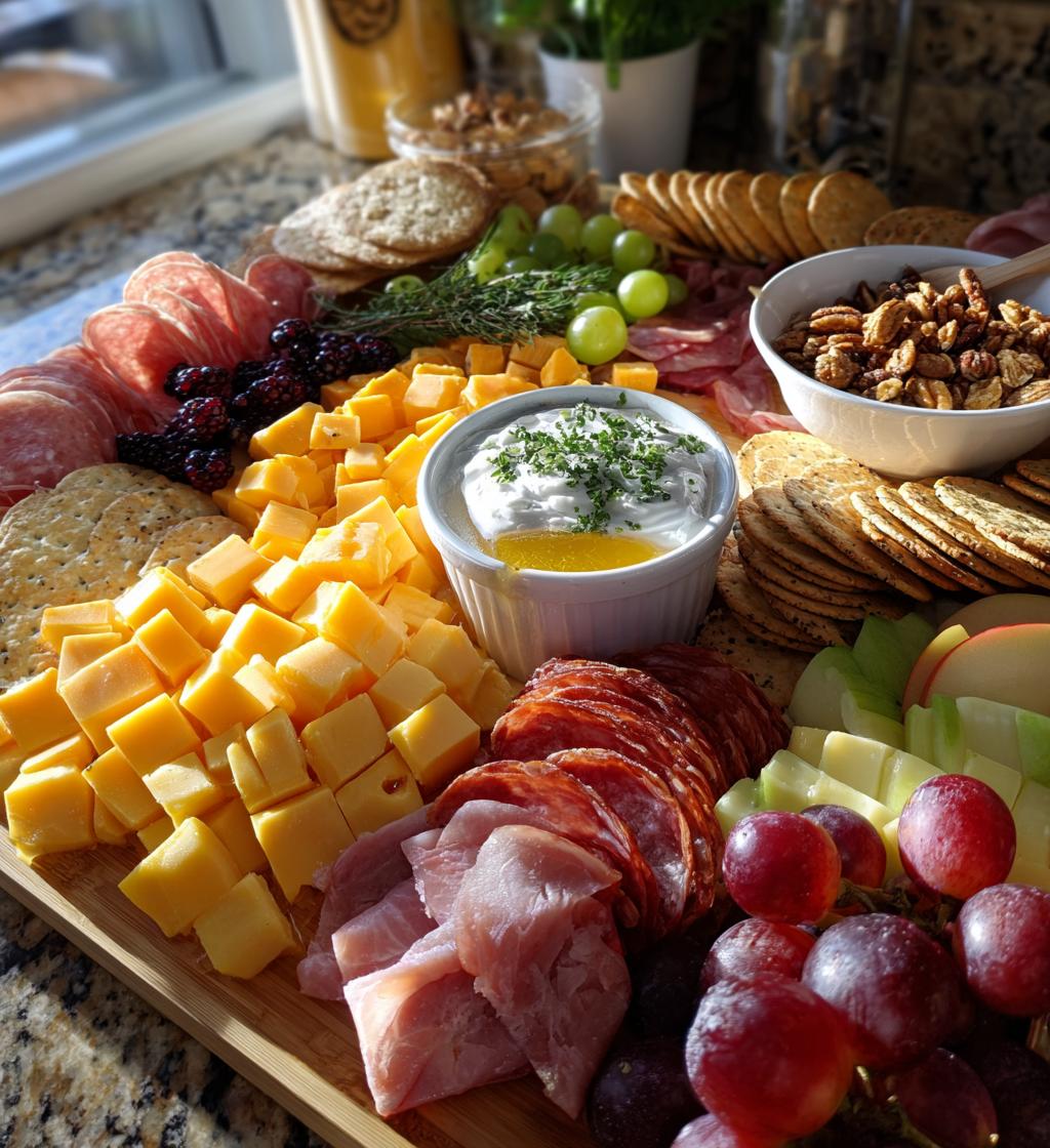 thanksgiving breakfast charcuterie board