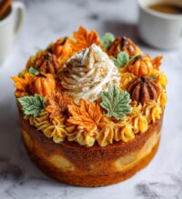 thanksgiving cake decorating